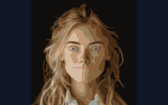 Mrs. NetShow as Flat character, AI face