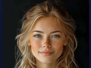Ava, an AI character made by NetShow