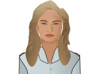 Mrs. NetShow, 2D body, an AI character made by NetShow